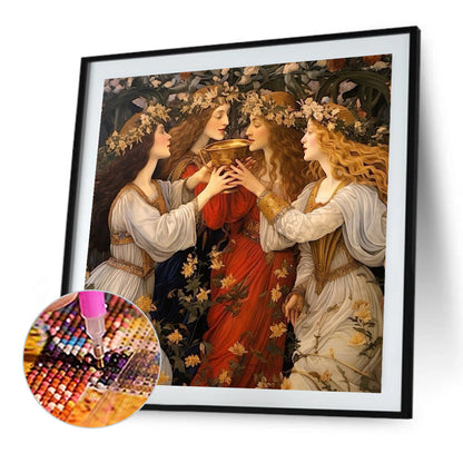Holy Grail - Full Square Drill Diamond Painting 40*40CM