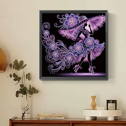 Elegant Lady - Special Shaped Drill Diamond Painting 30*30CM