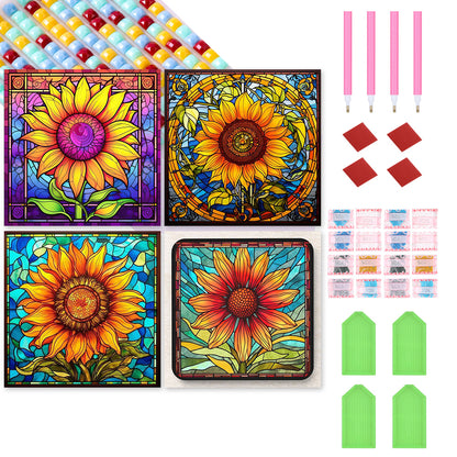 Sunflower - Full Square Drill Diamond Painting 30*30CM