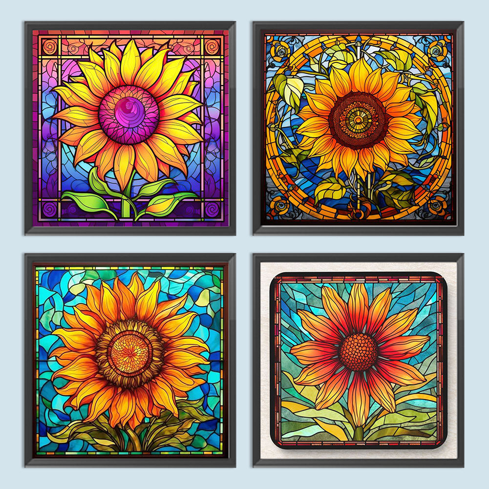 Sunflower - Full Square Drill Diamond Painting 30*30CM