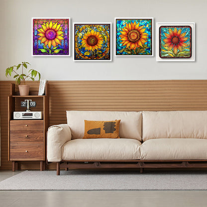 Sunflower - Full Square Drill Diamond Painting 30*30CM
