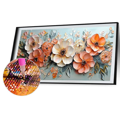 Flowers And Scenery - Full Round Drill Diamond Painting 70*40CM
