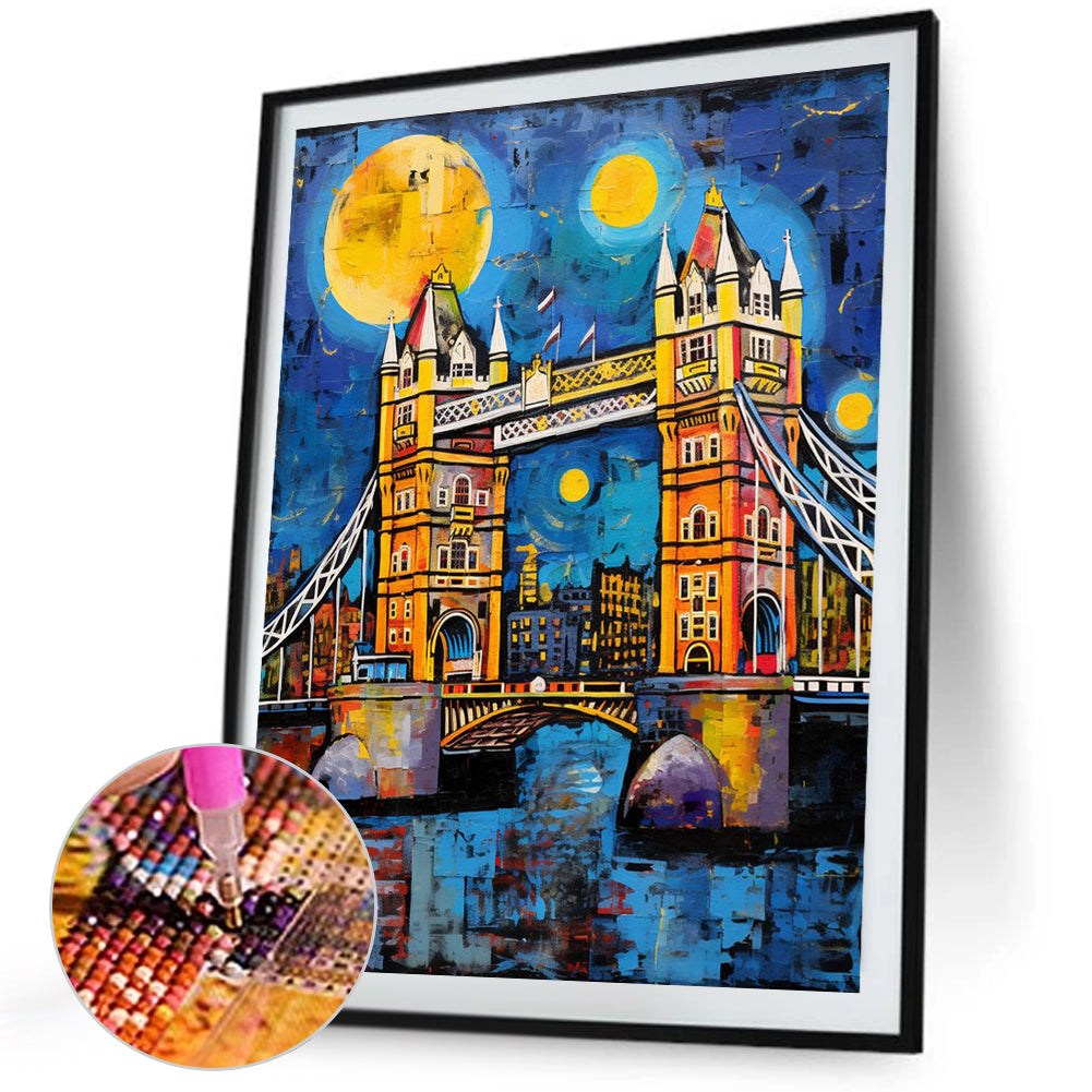 London Bridge - Full Square Drill Diamond Painting 40*50CM