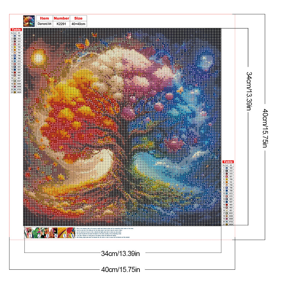 Tree Of Life - Full Round Drill Diamond Painting 40*40CM