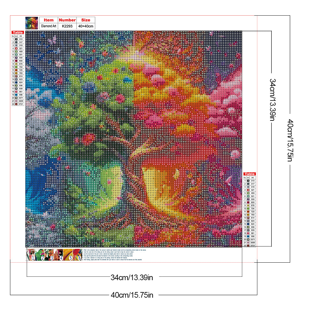 Tree Of Life - Full Round Drill Diamond Painting 40*40CM