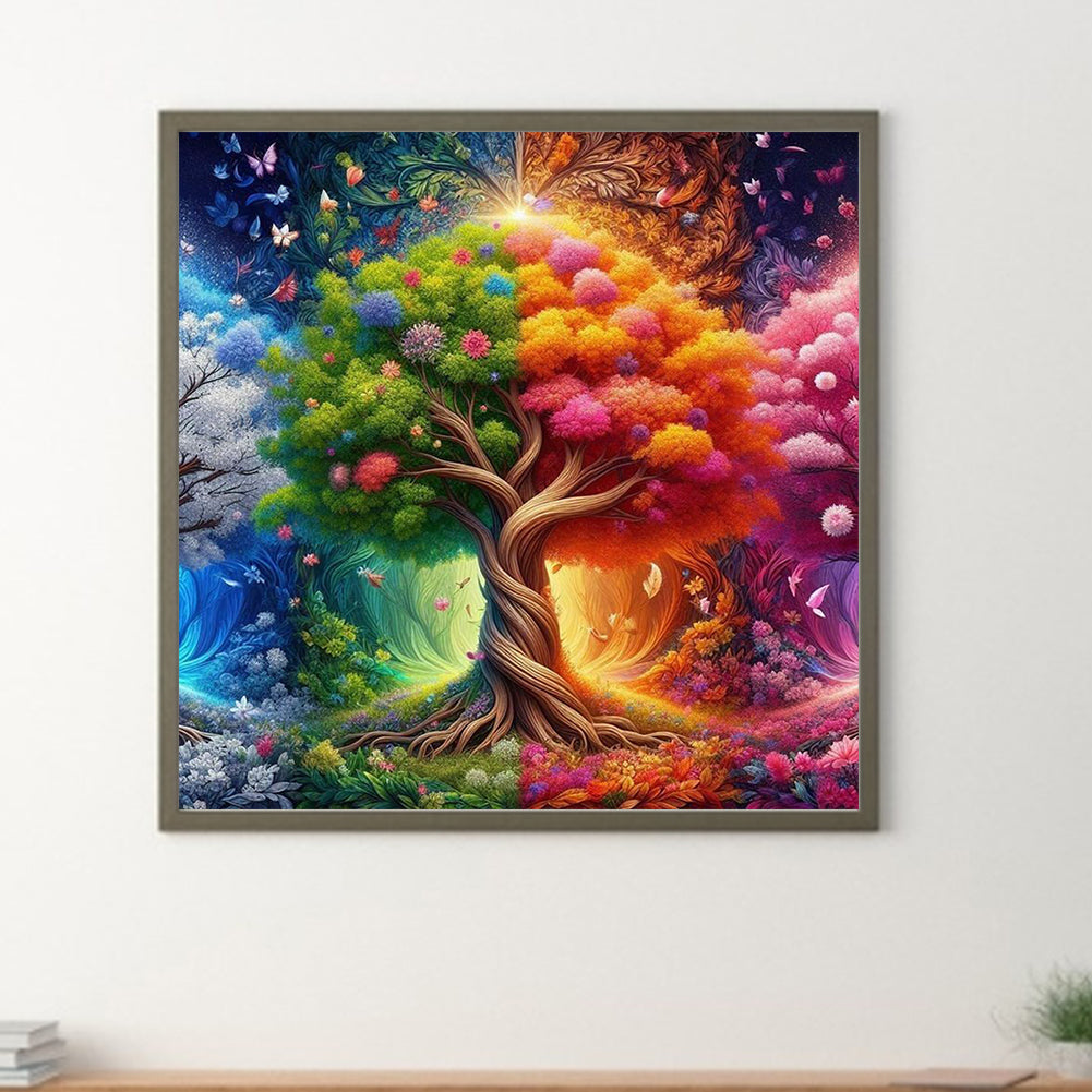 Tree Of Life - Full Round Drill Diamond Painting 40*40CM