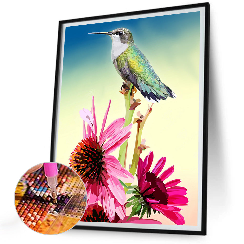 Kingfisher - Full Square Drill Diamond Painting 30*40CM