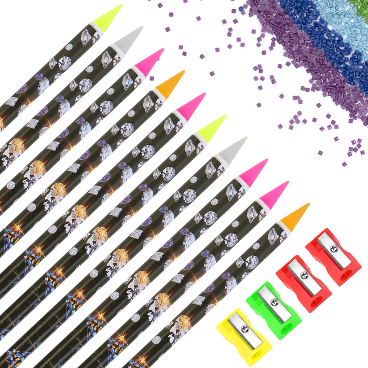 Diamond Painting Pen Self Adhesive Nail Dotting Wax Pen DIY Nail Art Accessories