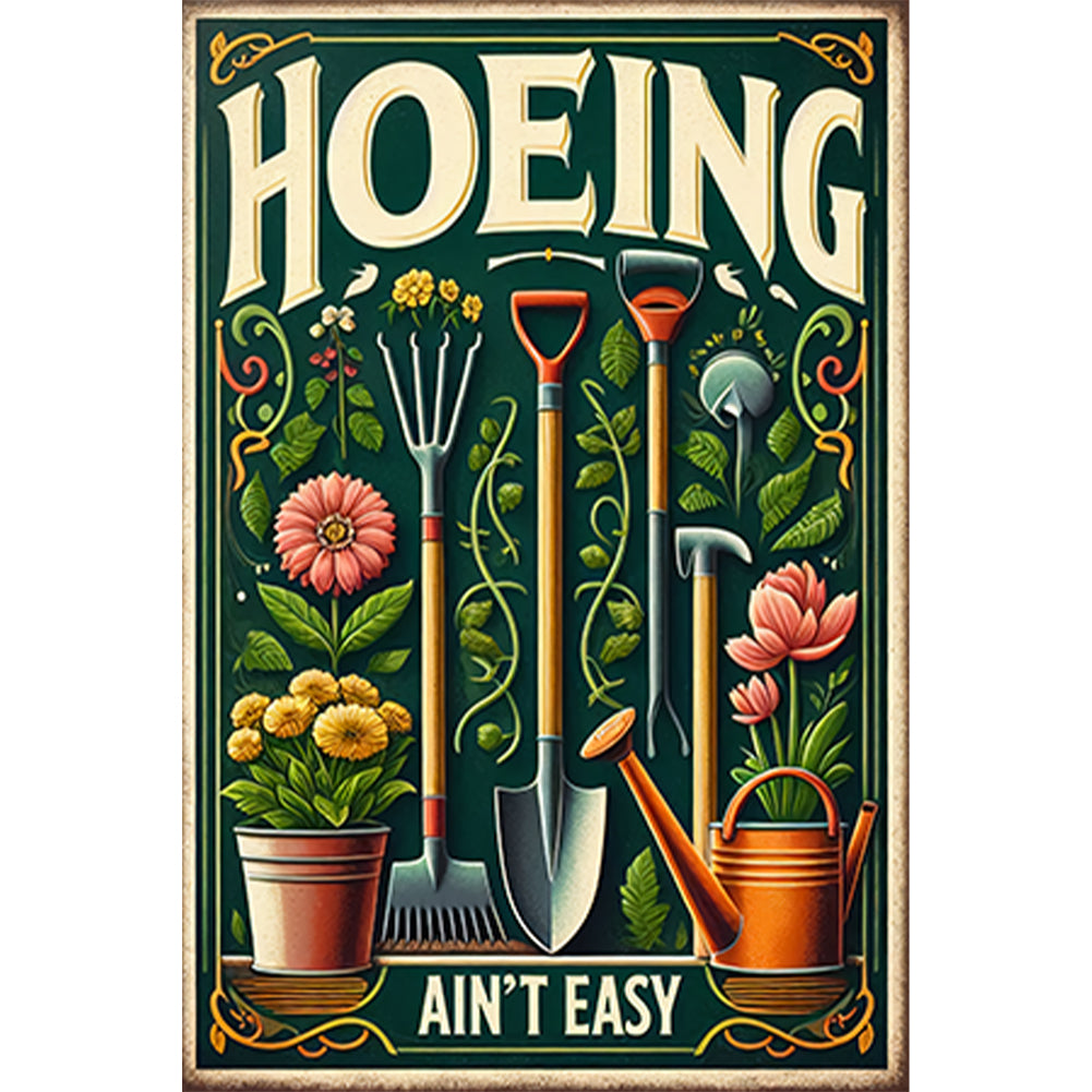 Garden Tools - Full Round Drill Diamond Painting 30*45CM