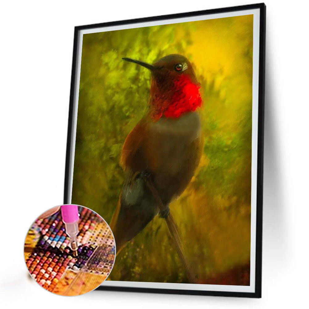 Hummingbird - Full Round Drill Diamond Painting 40*50CM