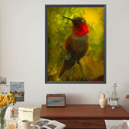 Hummingbird - Full Round Drill Diamond Painting 40*50CM