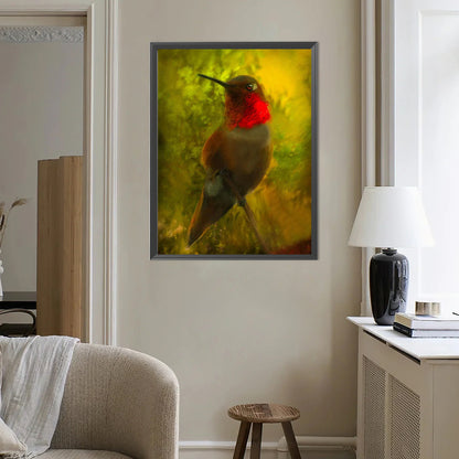 Hummingbird - Full Round Drill Diamond Painting 40*50CM
