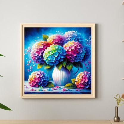 Hydrangea - Full Round Drill Diamond Painting 30*30CM