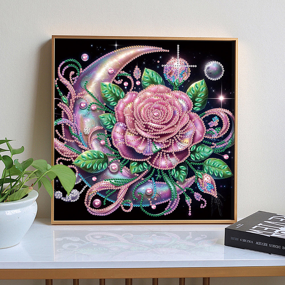 Flower - Special Shaped Drill Diamond Painting 30*30CM
