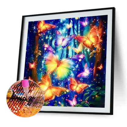 Butterfly - Full Square Drill Diamond Painting 30*30CM