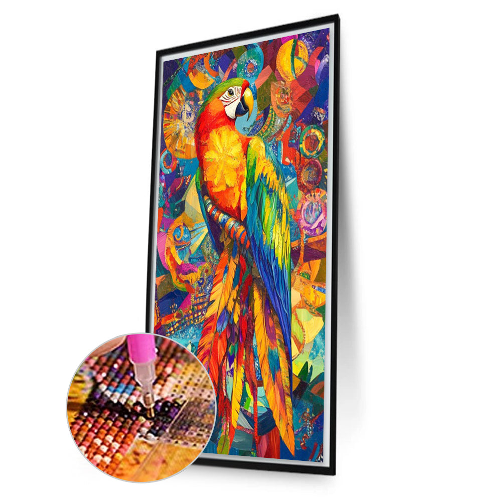 Parrot - Full Square Drill Diamond Painting 40*70CM