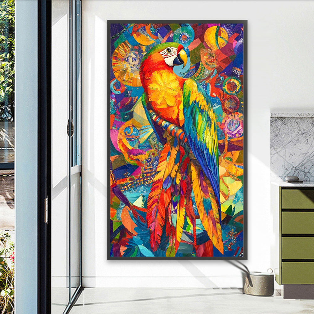 Parrot - Full Square Drill Diamond Painting 40*70CM