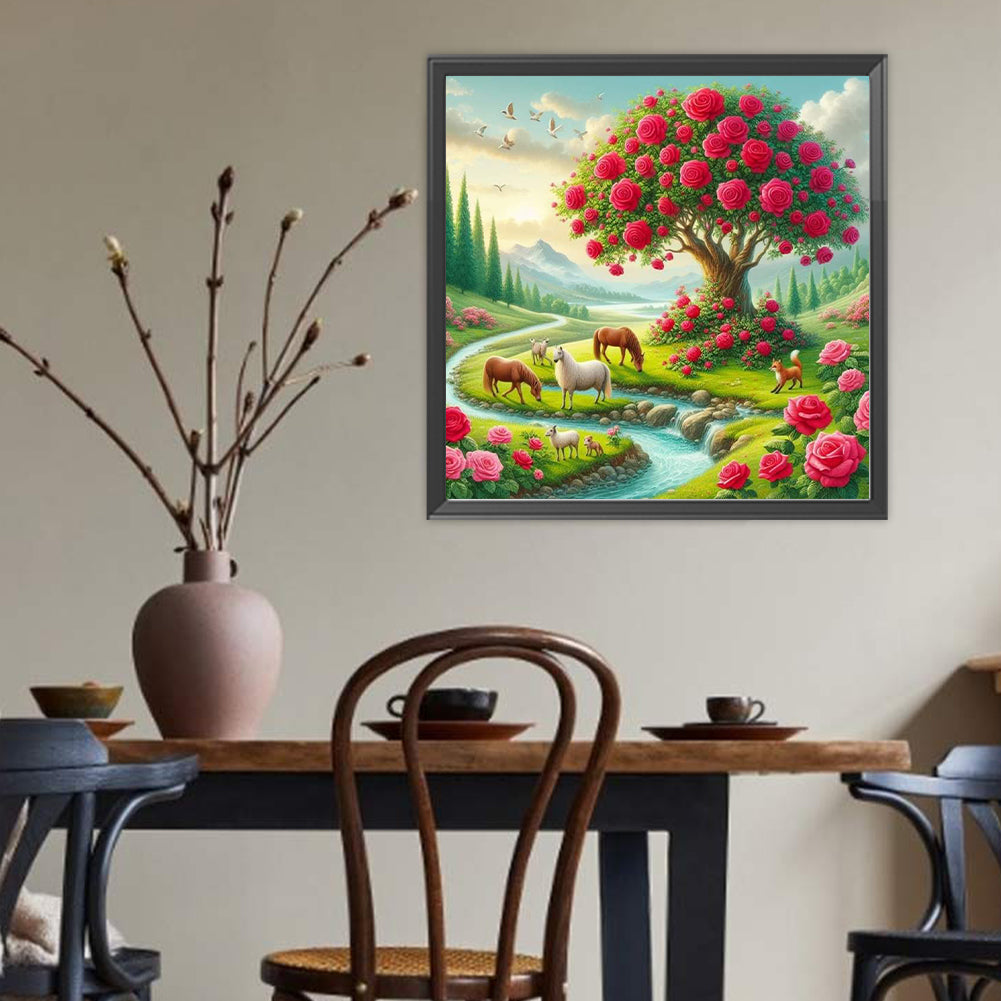 Natural Scenery - Full Round Drill Diamond Painting 50*50CM