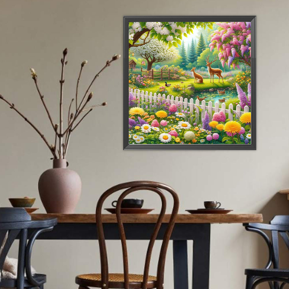 Natural Scenery - Full Round Drill Diamond Painting 50*50CM