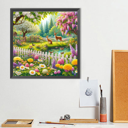 Natural Scenery - Full Round Drill Diamond Painting 50*50CM