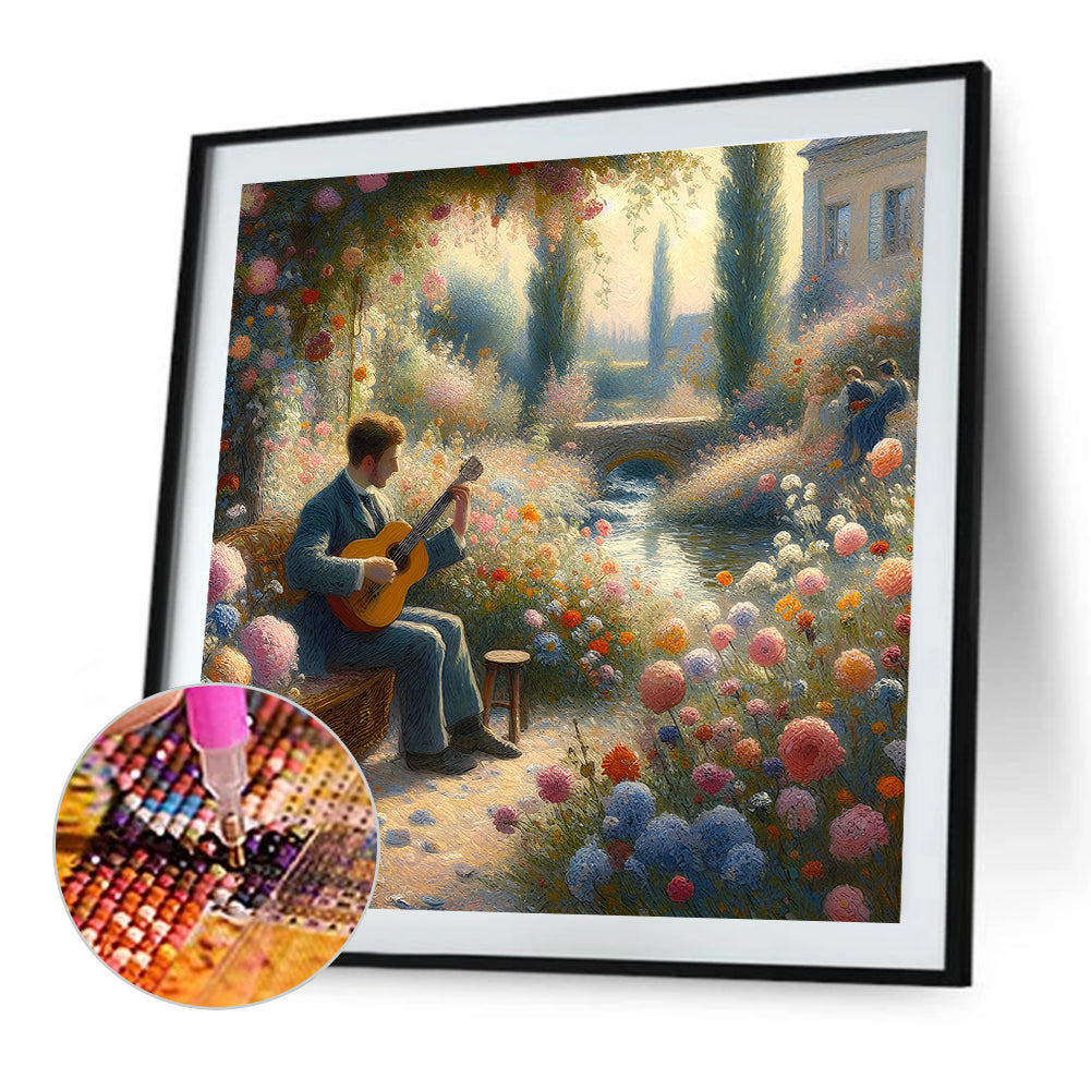 Concert In The Garden - Full Round Drill Diamond Painting 50*50CM