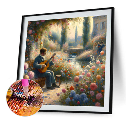 Concert In The Garden - Full Round Drill Diamond Painting 50*50CM