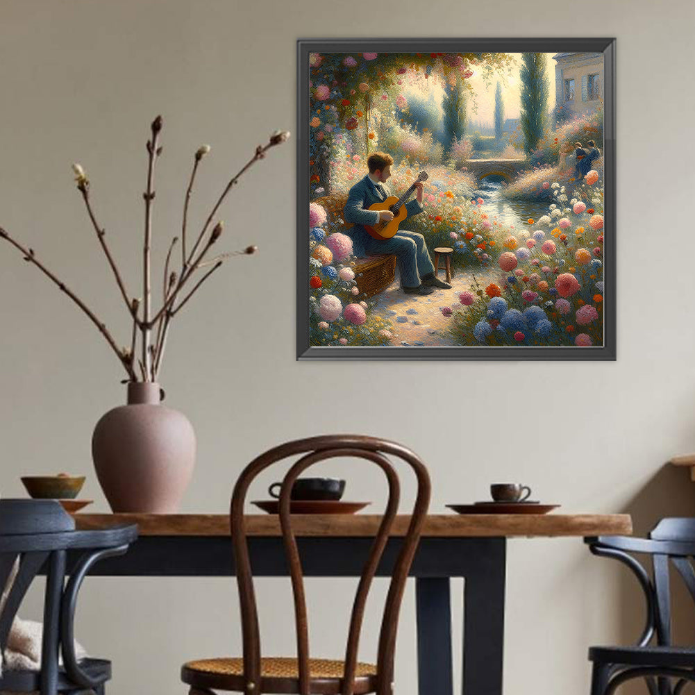 Concert In The Garden - Full Round Drill Diamond Painting 50*50CM