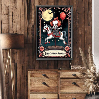 Halloween Horror Movie Tarot Cards - Full Round Drill Diamond Painting 40*60CM