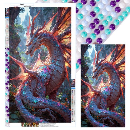 Dragon - Full Round Drill Diamond Painting 40*70CM