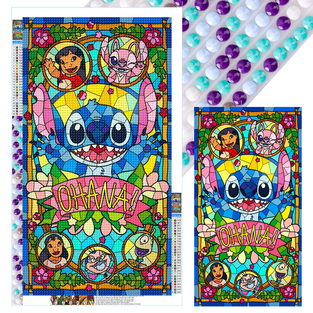 Stitch - Full Round Drill Diamond Painting 40*70CM