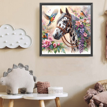 Horse - Full Round Drill Diamond Painting 40*40CM
