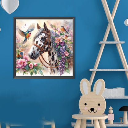 Horse - Full Round Drill Diamond Painting 40*40CM