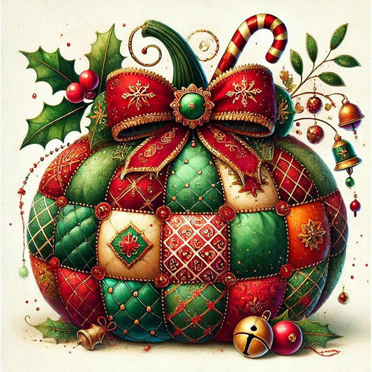 Colorful Pumpkin - Full Round Drill Diamond Painting 40*40CM