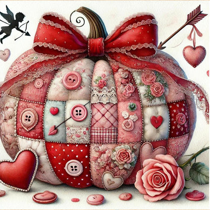 Colorful Pumpkin - Full Round Drill Diamond Painting 40*40CM