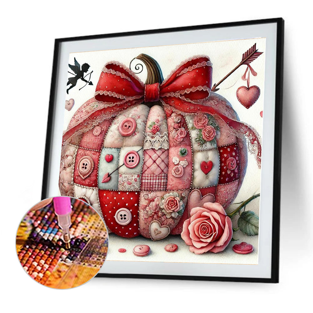 Colorful Pumpkin - Full Round Drill Diamond Painting 40*40CM