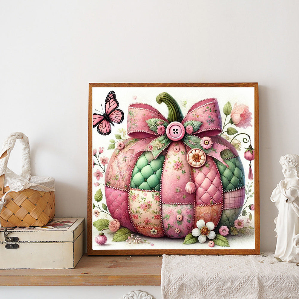 Colorful Pumpkin - Full Round Drill Diamond Painting 40*40CM