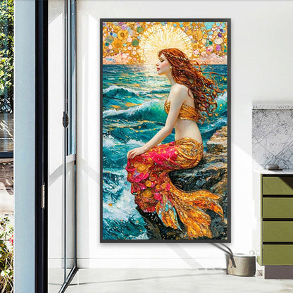 Mermaid - Full Square Drill Diamond Painting 40*70CM