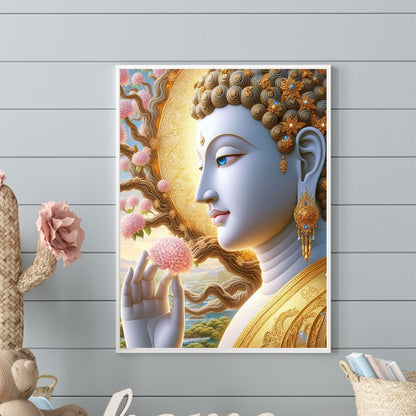 Buddha - Full Round Drill Diamond Painting 30*40CM