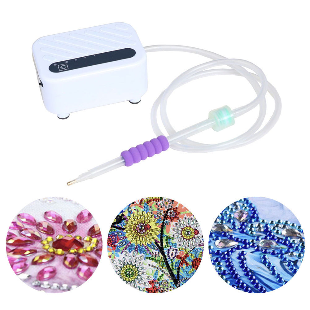 Diamond Aid Tool Portable Vacuum Diamond Painting Pen Kit with Pen for Art Craft
