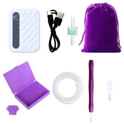 Diamond Aid Tool Portable Vacuum Diamond Painting Pen Kit with Pen for Art Craft