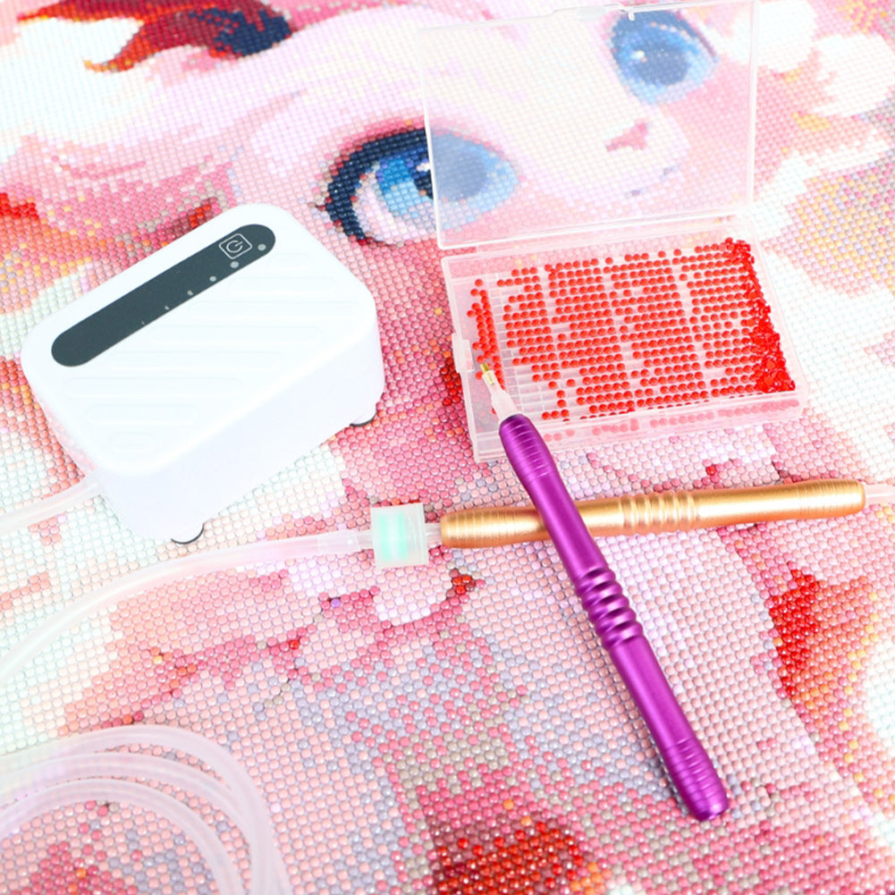 Diamond Aid Tool Portable Vacuum Diamond Painting Pen Kit with Pen for Art Craft