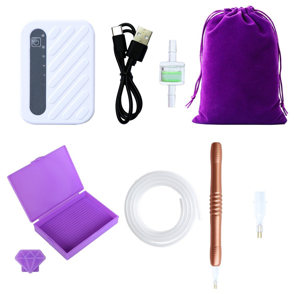 Diamond Aid Tool Portable Vacuum Diamond Painting Pen Kit with Pen for Art Craft