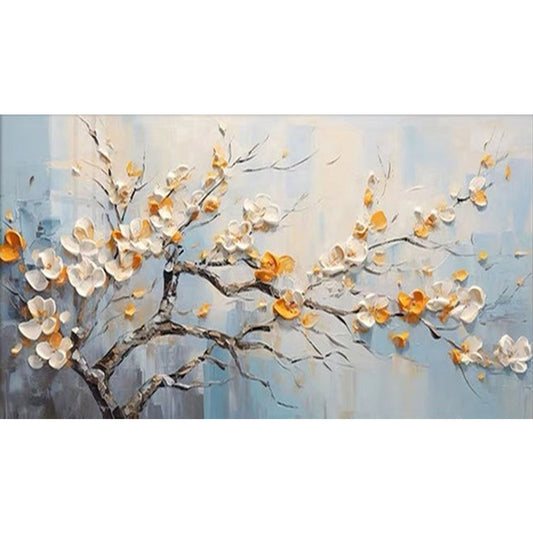 Flower Tree - Full Round Drill Diamond Painting 70*40CM