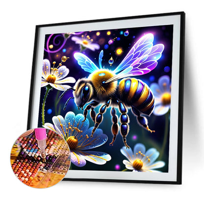 Bee - Full Round Drill Diamond Painting 40*40CM