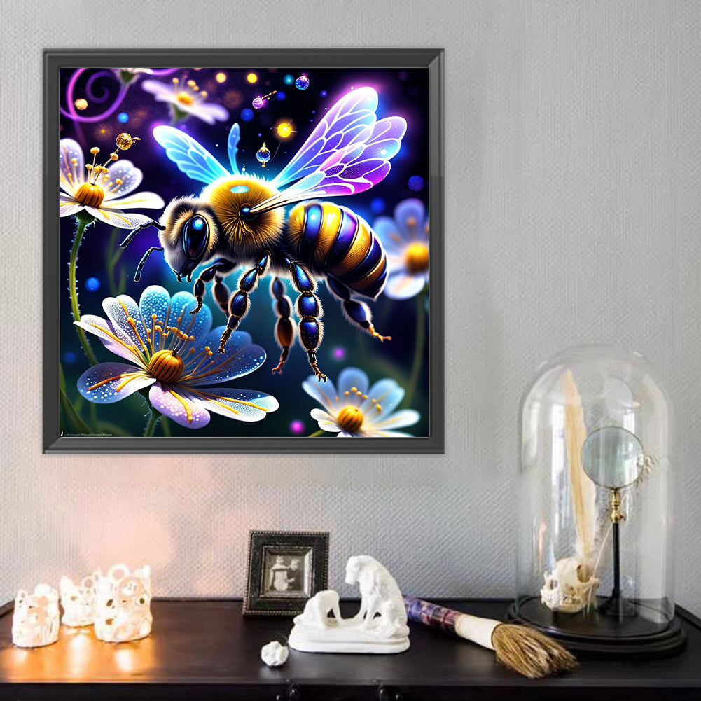 Bee - Full Round Drill Diamond Painting 40*40CM