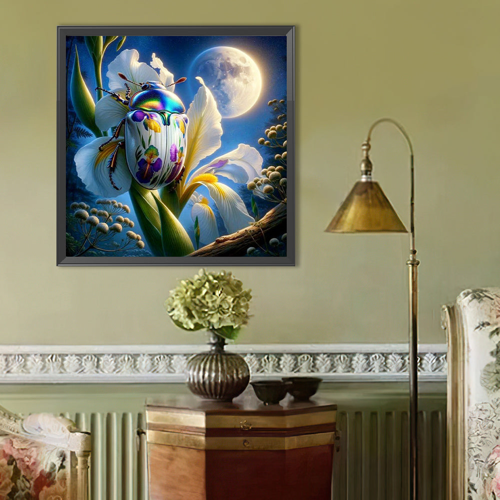 Beetle - Full Round Drill Diamond Painting 40*40CM