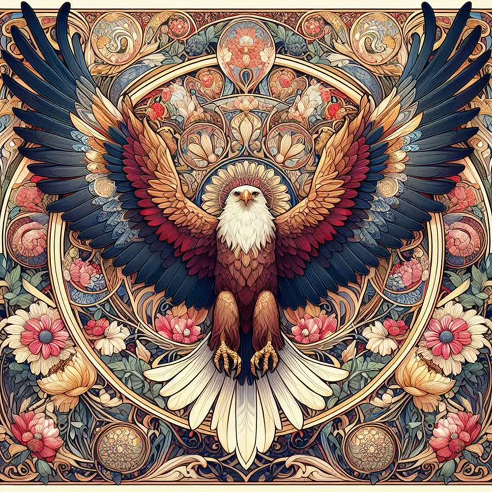 Eagle - Full Square Drill Diamond Painting 40*40CM