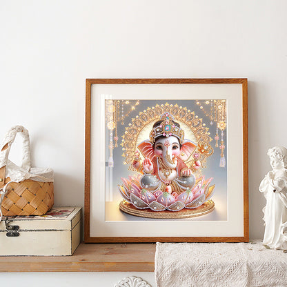 Ganesha Religion - Special Shaped Drill Diamond Painting 30*30CM