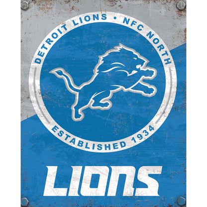 Detroit Lions - Full Round Drill Diamond Painting 40*50CM