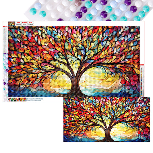 Tree Of Life - Full Round Drill Diamond Painting 40*70CM